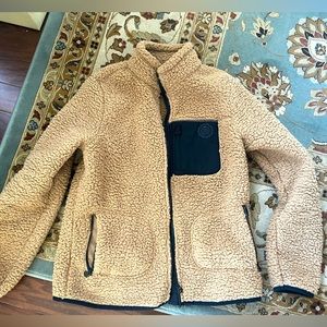 Adult small Sherpa jacket. Like new.